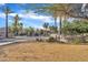 Elegant entrance to Hunter Ridge community with lush landscaping and secure gated access at 3076 E Dunbar Dr, Phoenix, AZ 85042