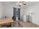Office space with neutral colored walls and ceiling fan at 3300 N Coronado St, Chandler, AZ 85224