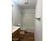 Bathroom featuring a single sink vanity and a shower-tub combo at 3434 W Augusta Ave, Phoenix, AZ 85051