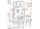 Depicts plot plan of the property highlighting boundary lines, building setbacks, and utility easements at 4050 E Brittlebush Ln, San Tan Valley, AZ 85140