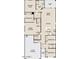 Detailed floor plan showcasing the layout of a home with spacious bedrooms, kitchen, and living areas at 46904 W Coe St, Maricopa, AZ 85139