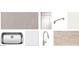 Selection of modern kitchen finishes, including countertops, cabinets, flooring, and fixtures at 46904 W Coe St, Maricopa, AZ 85139