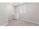 This bedroom features carpeted floors and a small cabinet with storage at 4833 S Ferric --, Mesa, AZ 85212