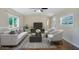 Stylish living area with modern decor, comfortable seating, and great natural lighting at 633 S 96Th St, Mesa, AZ 85208