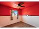 Unique bedroom with eye-catching design features at 6743 S Jentilly Ln, Tempe, AZ 85283