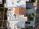 Aerial view of the roof; combination of tile roof and light-colored material at 7710 N Via De Fonda St, Scottsdale, AZ 85258