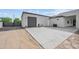 Side driveway with access to RV garage and outdoor storage at 10448 E Glencove St, Mesa, AZ 85207