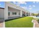 Expansive covered patio with outdoor kitchen and ample space for entertaining at 10448 E Glencove St, Mesa, AZ 85207