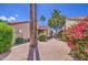 Inviting front yard with desert landscaping and a cozy home exterior at 11144 N 109Th Way, Scottsdale, AZ 85259