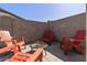 Outdoor space with a fire pit, perfect for gathering around the fire with friends at 14601 W Valentine St, Surprise, AZ 85379