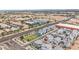 Aerial neighborhood view with parks nearby; showcasing community living with great outdoor amenities at 16010 N 74Th Ln, Peoria, AZ 85382
