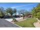 Expansive backyard offering a pool, lush landscaping, and ample space for outdoor enjoyment at 20274 N 76Th Way, Scottsdale, AZ 85255