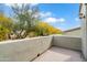 This balcony is a quiet place to take in the neighborhood views at 20802 N Grayhawk Dr # 1123, Scottsdale, AZ 85255