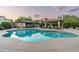 Inviting community pool with poolside seating and shaded cabana for relaxation and leisure at 20802 N Grayhawk Dr # 1123, Scottsdale, AZ 85255