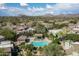 Community pool and gathering place featuring sparkling blue water, comfortable seating, and mountain views at 20802 N Grayhawk Dr # 1123, Scottsdale, AZ 85255