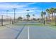 Community pickleball courts with vibrant blue and green surfaces, perfect for active residents at 2400 E Baseline Ave # 228, Apache Junction, AZ 85119