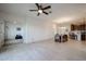 Open living space with tile flooring, dining area, and kitchen at 2511 W Queen Creek Rd # 337, Chandler, AZ 85248