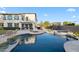 Inviting backyard pool with a serene spa and lush landscaping offering a private oasis for relaxation and fun at 28408 N 52Nd Way, Cave Creek, AZ 85331