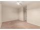 Beige bedroom featuring neutral walls, carpet, and a ceiling fan at 337 N 103Rd Pl, Apache Junction, AZ 85120
