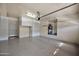 Spacious garage with epoxy flooring and ample storage cabinets at 3800 S Cantabria Cir # 1077, Chandler, AZ 85248
