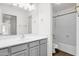 Bathroom featuring a vanity with sink, ample storage, and a separate shower and toilet area at 4723 W Samantha Way, Laveen, AZ 85339