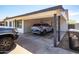 Covered carport provides ample space for parking and protection from the elements at 6501 W Columbus Ave, Phoenix, AZ 85033