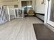 Tiled outdoor patio space with white railing at 7750 E Broadway Rd # 774, Mesa, AZ 85208