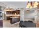 Modern kitchen with granite countertops, wood cabinets, and stainless steel appliances at 8225 N Central Ave # 44, Phoenix, AZ 85020