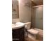 Bathroom features a shower-tub combination with an updated vanity and brushed nickel hardware at 913 E Beryl Ave, Phoenix, AZ 85020