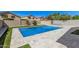 Relaxing pool and spa in a private backyard oasis for sunny days and memorable evenings at 924 E Baylor Ln, Gilbert, AZ 85296