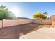 Gravel backyard space ready for your design dreams at 14216 N Saguaro Blvd # A, Fountain Hills, AZ 85268