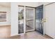 Inviting entryway with wood floors, a screen door, and a view to the outside at 1642 E Palm Beach Dr, Chandler, AZ 85249