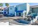 Exterior of the SunBird restaurant and pro shop, with golf carts and guest parking available at 1642 E Palm Beach Dr, Chandler, AZ 85249