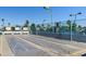 Outdoor shuffleboard courts with well-maintained surfaces and surrounding recreational facilities at 1642 E Palm Beach Dr, Chandler, AZ 85249
