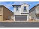 Charming two-story home with a neutral color palette and attached garage at 3828 S Verbena Ave, Gilbert, AZ 85297