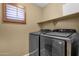 Convenient laundry room with modern washer and dryer at 3828 S Verbena Ave, Gilbert, AZ 85297