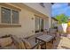 Charming patio area with comfortable seating and seamless indoor-outdoor flow at 3828 S Verbena Ave, Gilbert, AZ 85297