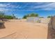 Spacious backyard featuring a storage shed and plenty of room for outdoor activities at 4106 W Mission Ln, Phoenix, AZ 85051