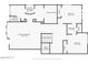 Second floor plan with primary bedroom, bathroom, and closets at 4812 E Daley Ln, Phoenix, AZ 85054