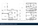 Detailed floor plan showcasing layout of ground, second, and lower floors of the house at 5004 W Kaler Dr, Glendale, AZ 85301