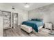 Light and airy bedroom featuring decorative elements and ample space at 5015 E Cheyenne Dr # 31, Phoenix, AZ 85044