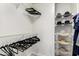 Well-organized walk-in closet with ample hanging space and shelving at 5015 E Cheyenne Dr # 31, Phoenix, AZ 85044