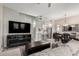 Living room showcasing an open floor plan that flows to dining area and kitchen, perfect for gatherings at 5015 E Cheyenne Dr # 31, Phoenix, AZ 85044