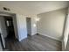 Inviting bedroom features vinyl plank floors and neutral paint, creating a cozy space at 555 N May -- # 29, Mesa, AZ 85201