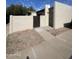 Cozy single-story home with a private gated entrance and desert landscaping for easy maintenance at 555 N May -- # 29, Mesa, AZ 85201