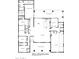 Detailed floor plan showcasing the layout of this spacious 3700 square foot home at 8501 E Appaloosa Trl, Scottsdale, AZ 85258