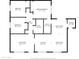 Detailed floor plan showcasing the layout of the home, including room dimensions and features at 8741 W Osborn Rd, Phoenix, AZ 85037
