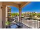 Charming balcony offering scenic views of the community and blue skies at 14575 W Mountain View Blvd # 11220, Surprise, AZ 85374