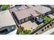 Aerial view of the home showing desert landscaping, a gazebo, and an open patio space at 18072 W Paradise Ln, Surprise, AZ 85388