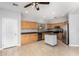 Bright kitchen with stainless steel appliances and center island at 18775 E Seagull Dr, Queen Creek, AZ 85142